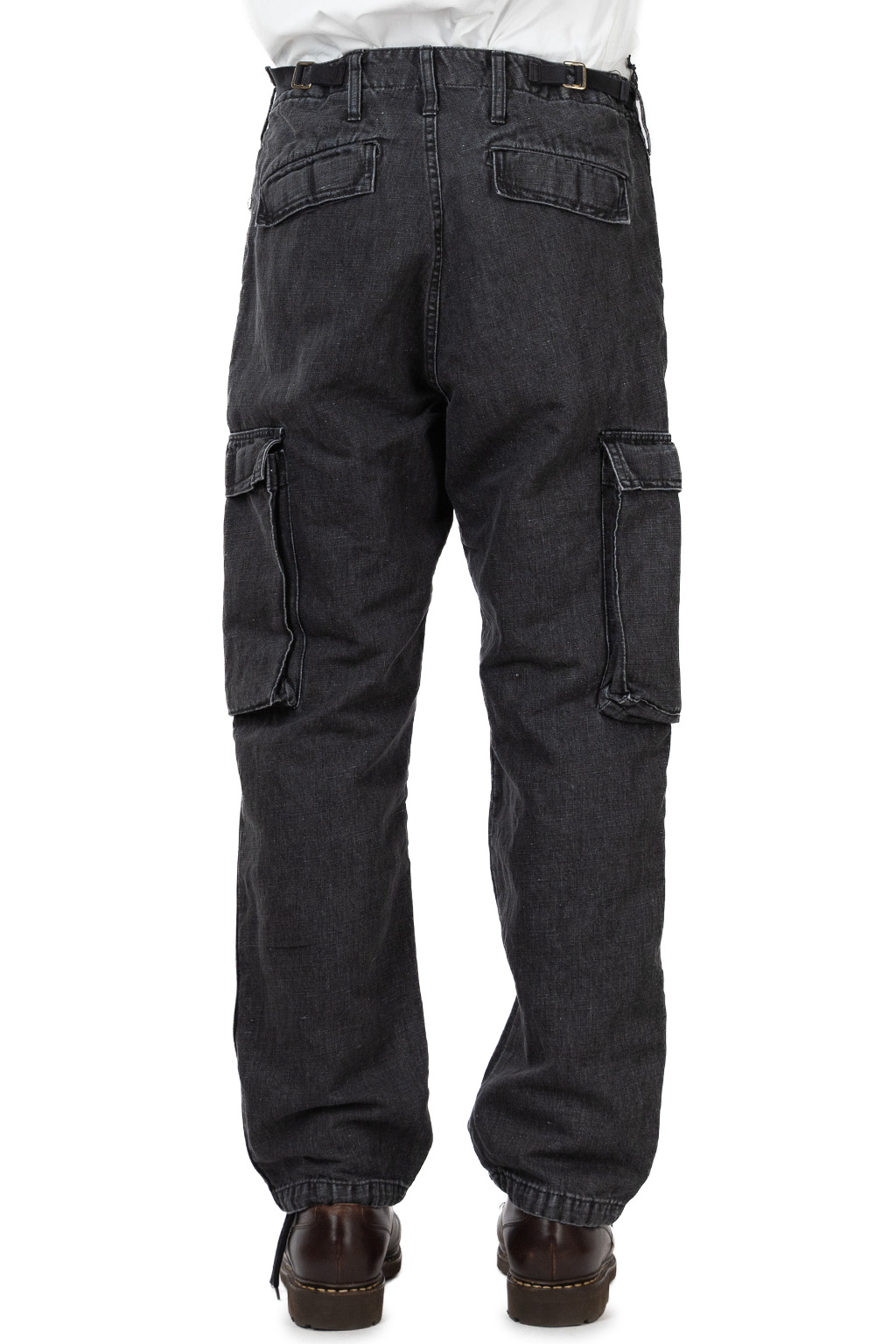 OUTIL - PANTALON DOISCHE - Faded Black