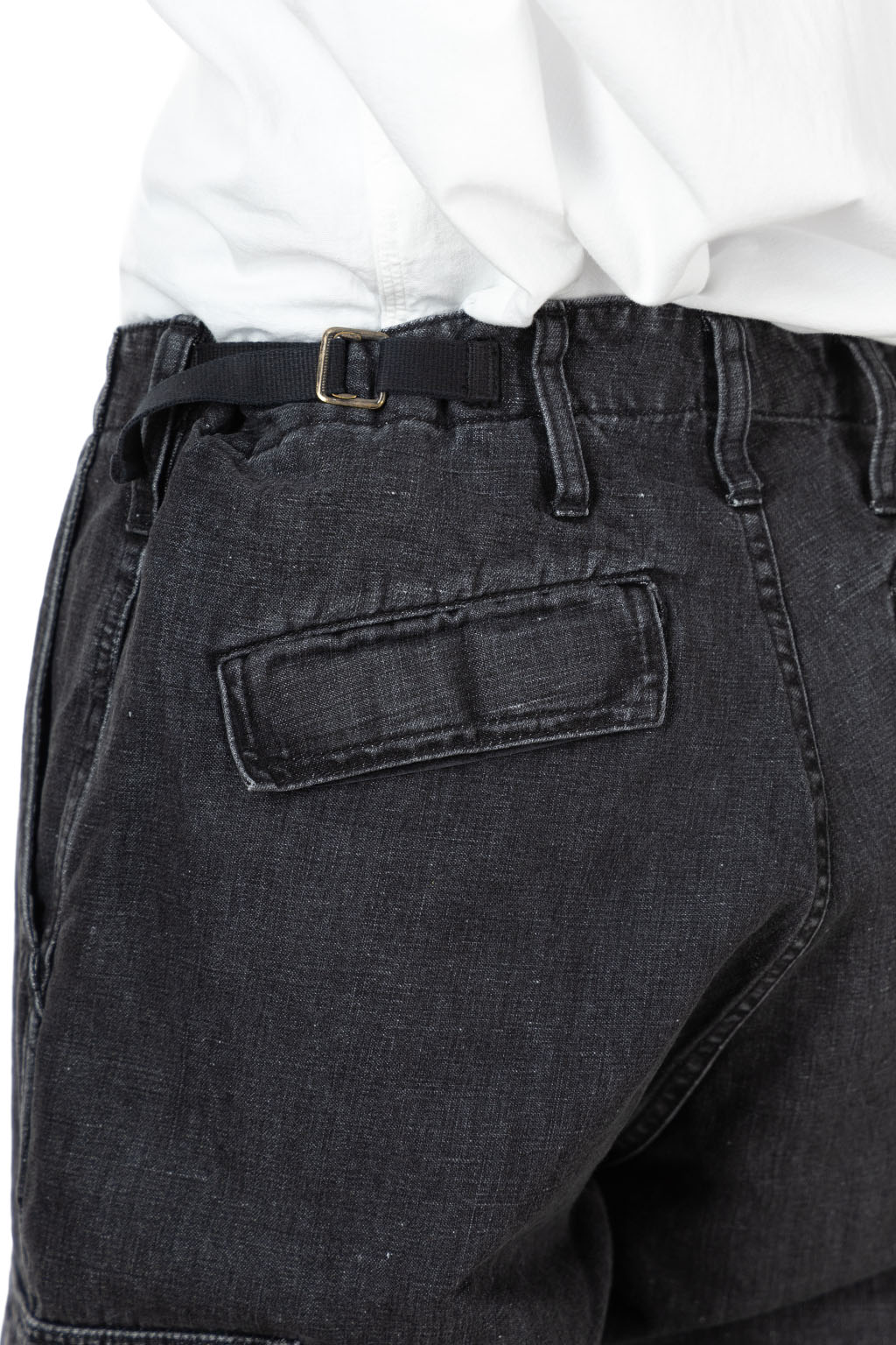 OUTIL - PANTALON DOISCHE - Faded Black
