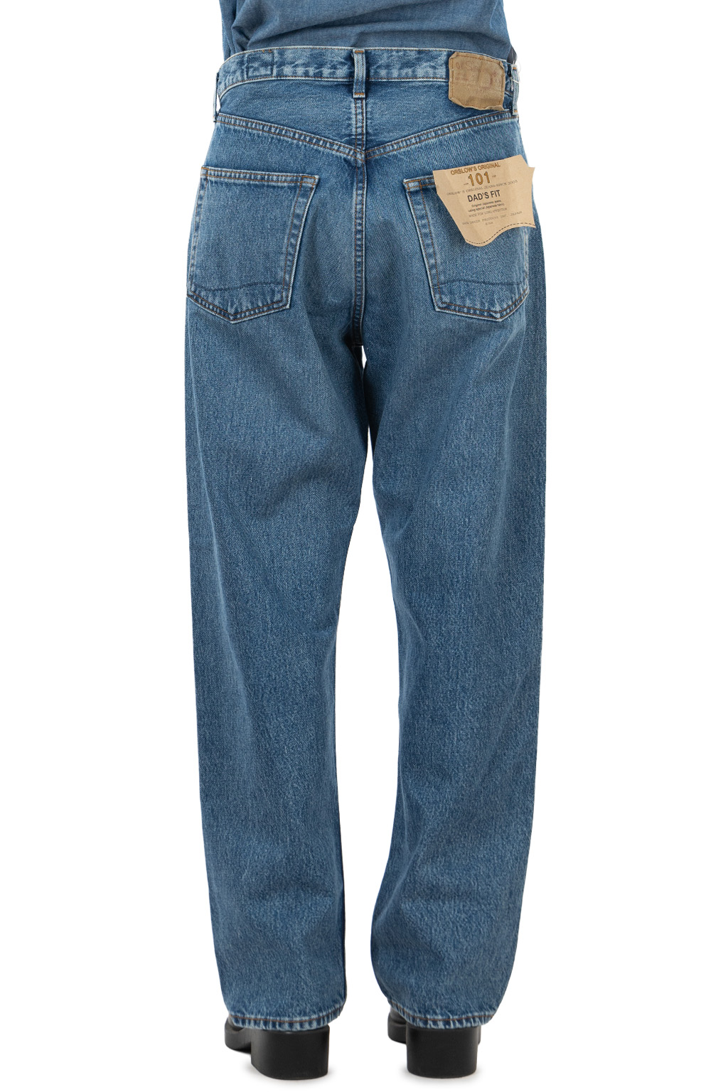 OrSlow - 101 Dad's Fit Denim Pants - Denim Used