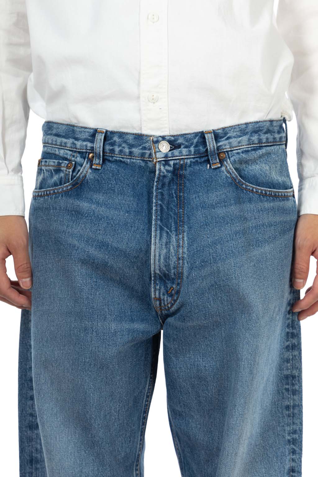 OrSlow - 101 Dad's Fit Denim Pants - Denim Used
