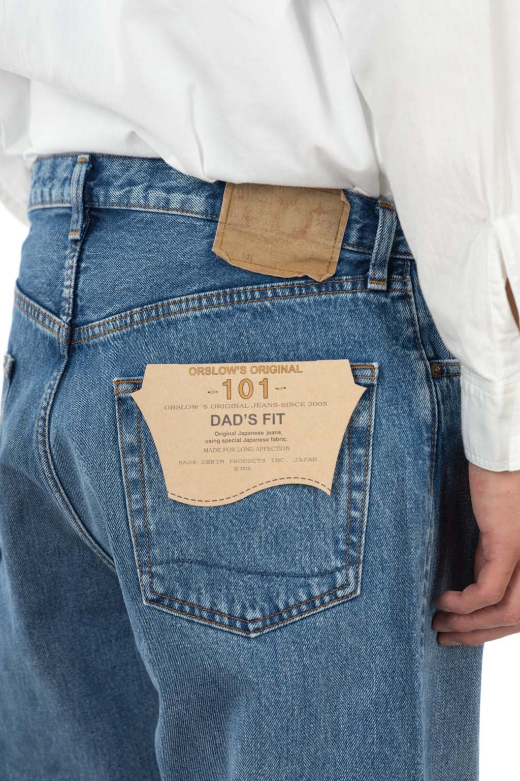 OrSlow - 101 Dad's Fit Denim Pants - Denim Used