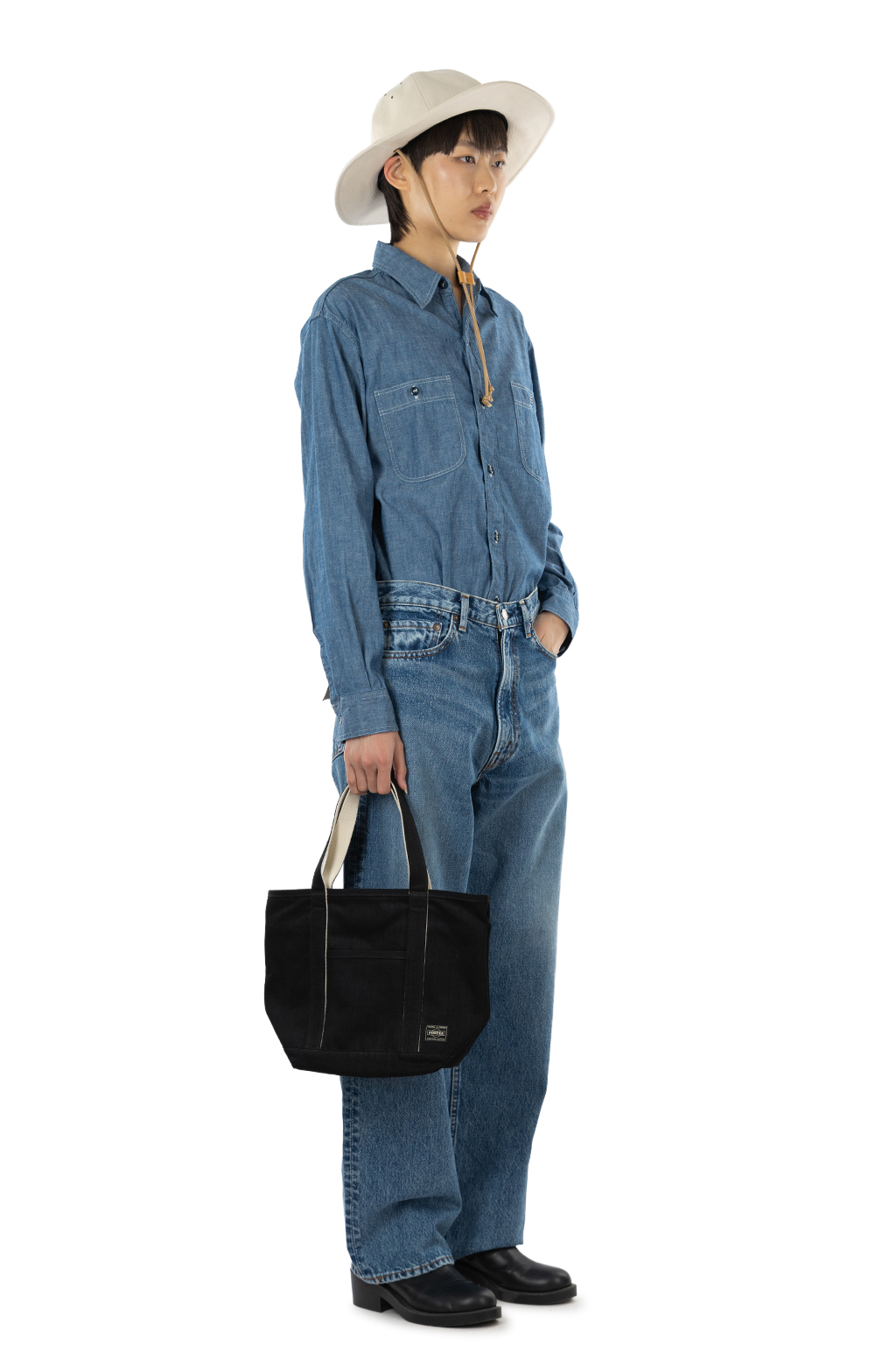 OrSlow - 101 Dad's Fit Denim Pants - Denim Used
