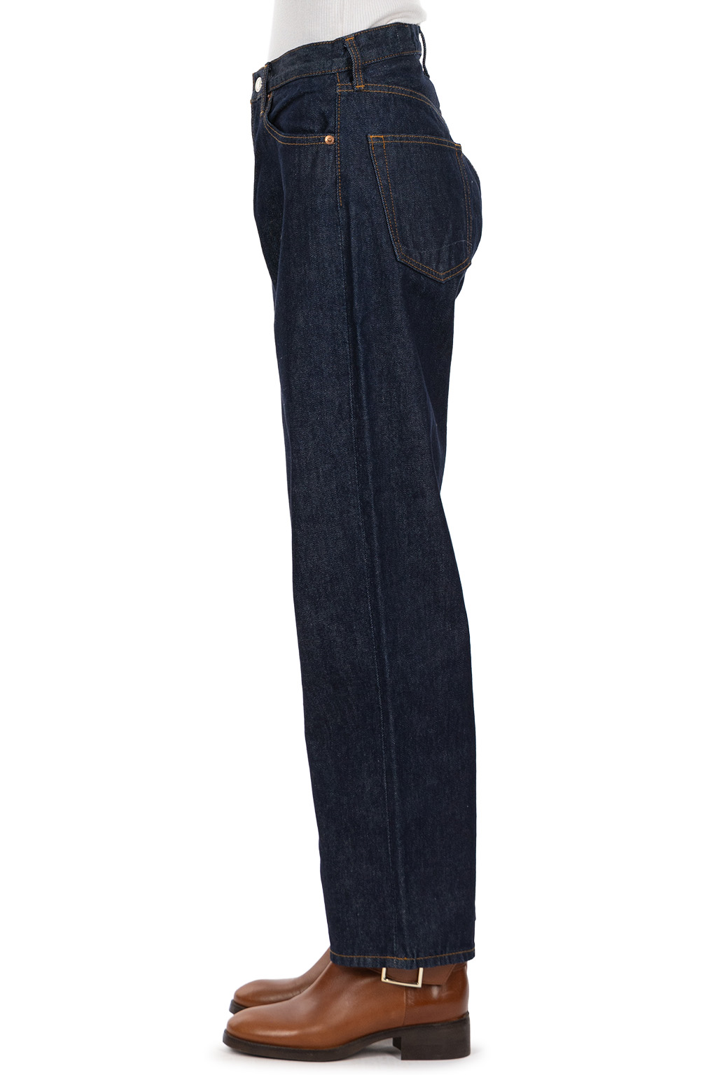 OrSlow - 101 Dad's Fit Denim Pants - One Wash