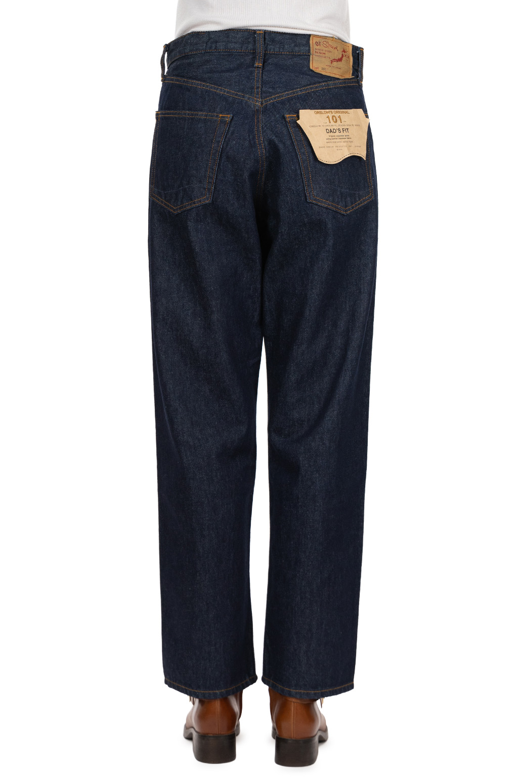 OrSlow - 101 Dad's Fit Denim Pants - One Wash
