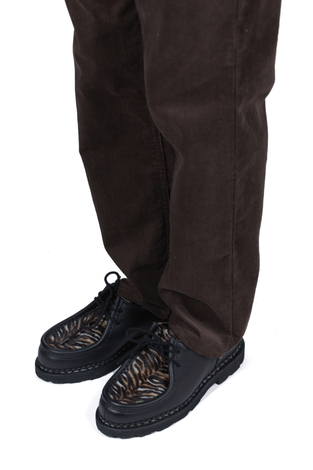 OrSlow 107 Corduroy Ivy Fit - Coffee Brown