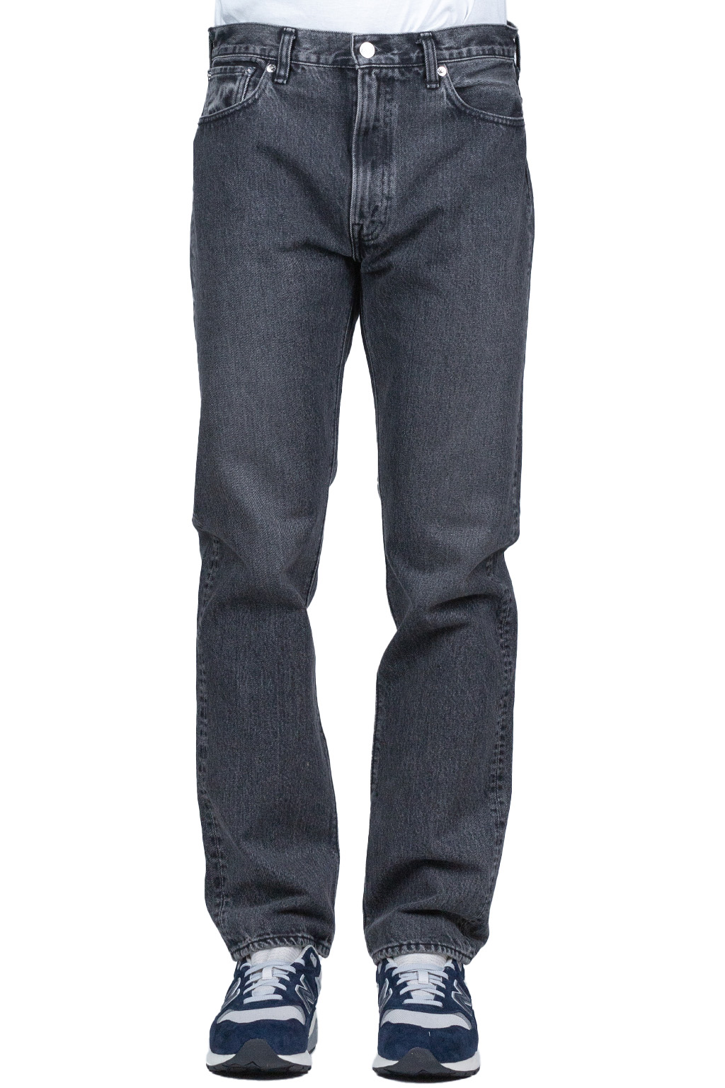 OrSlow 107 Ivy Fit Denim Black Denim Stone Wash