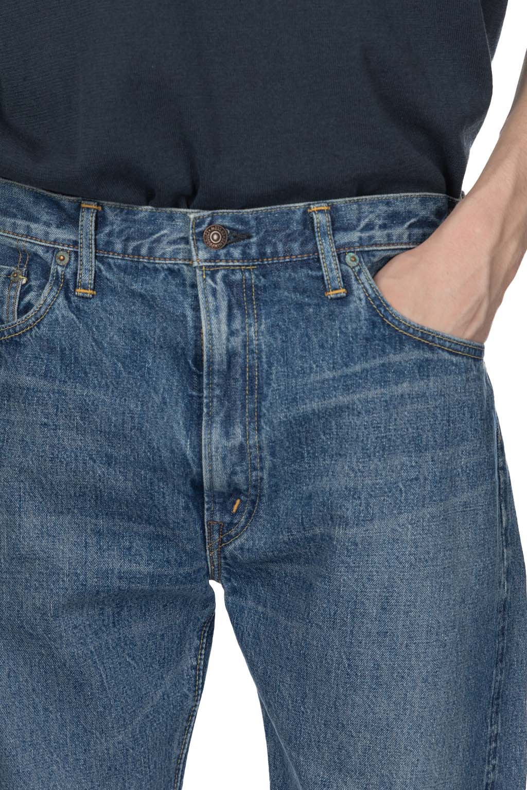 OrSlow 107 Ivy Fit Selvedge Denim - 2-Year Wash