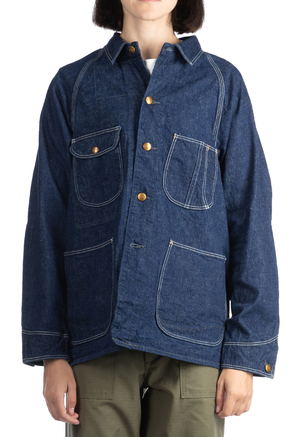 BlueButtonShop - OrSlow - OrSlow-1950-s-Coverall-Jacket-One