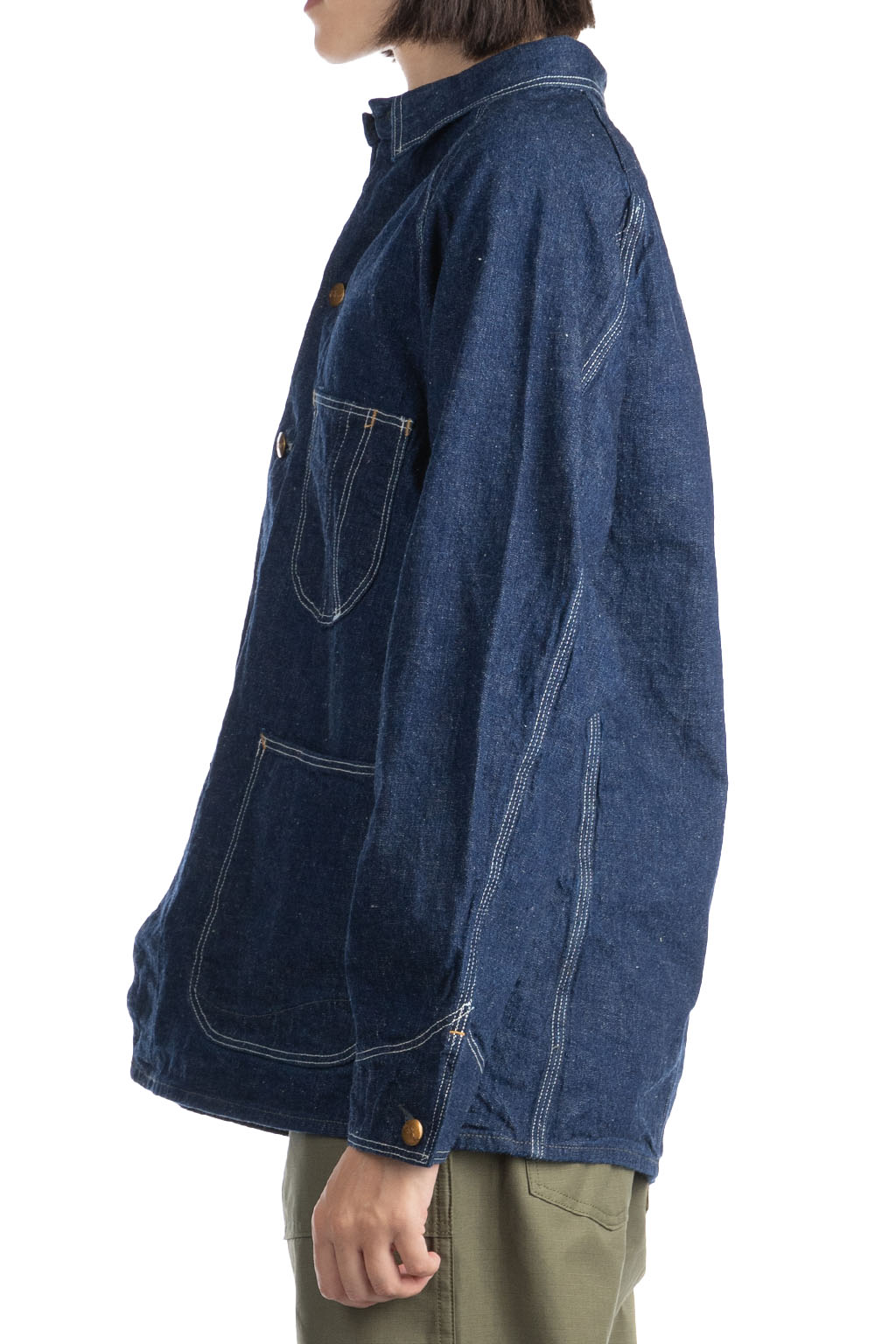 BlueButtonShop - OrSlow - OrSlow-1950-s-Coverall-Jacket-One