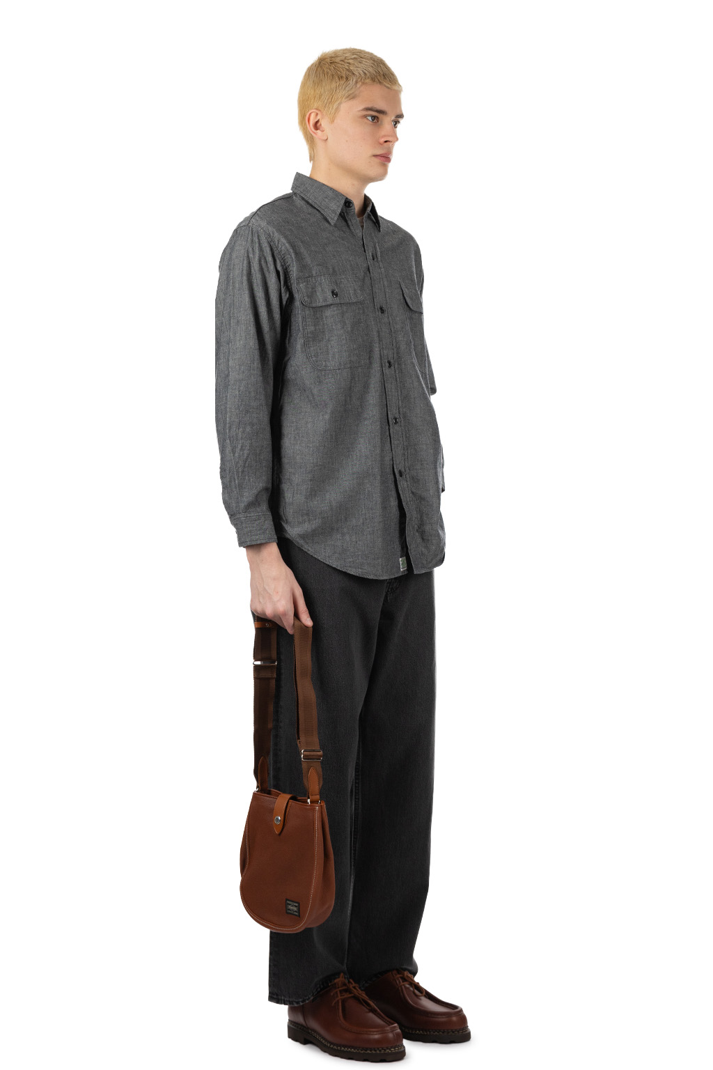 OrSlow - Black Chambray Work Shirt