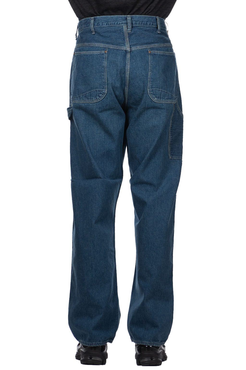 OrSlow | Denim Painter Pants - Used Wash | Men | Blue Button