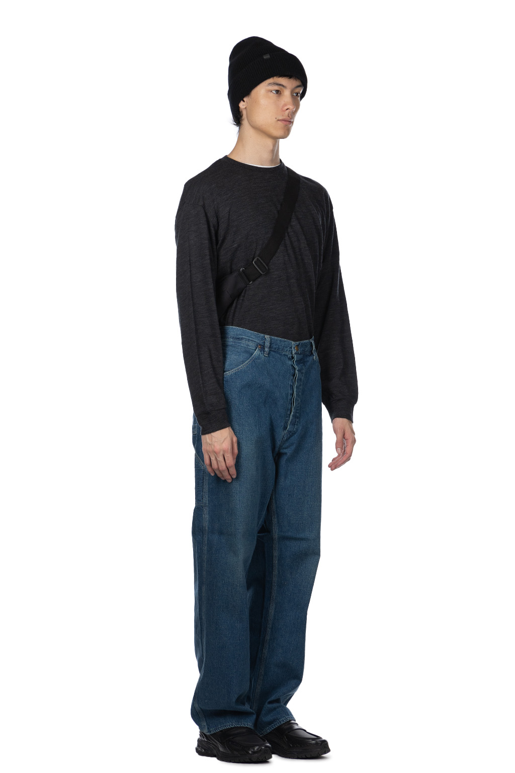 OrSlow | Denim Painter Pants - Used Wash | Men | Blue Button