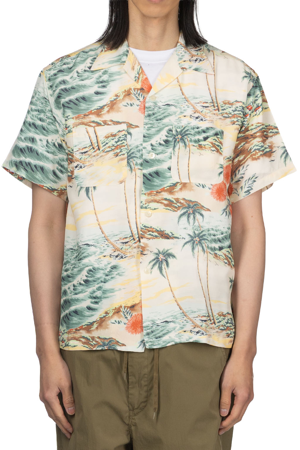 OrSlow - Hawaiian Shirt - Ecru