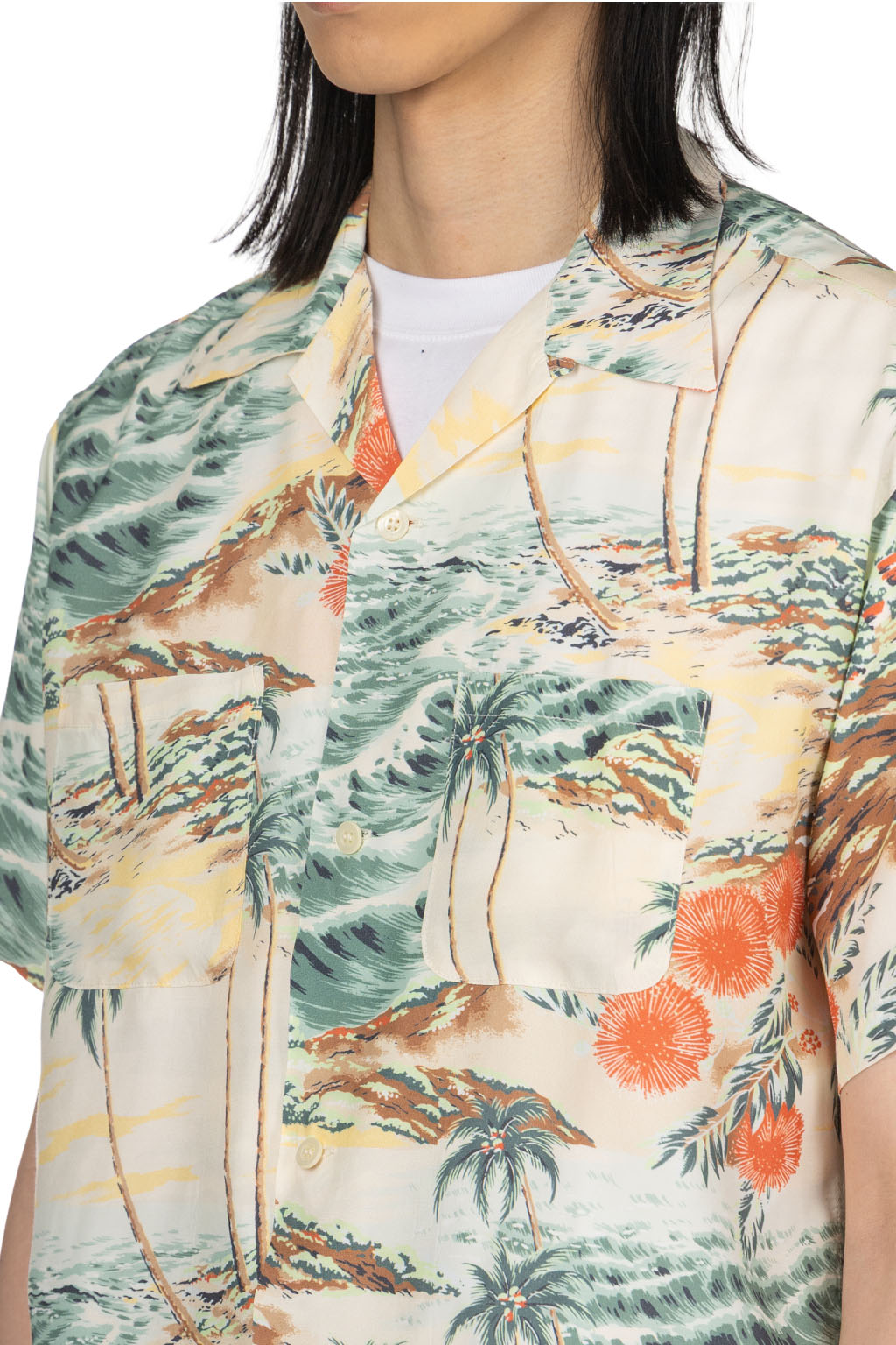 OrSlow - Hawaiian Shirt - Ecru