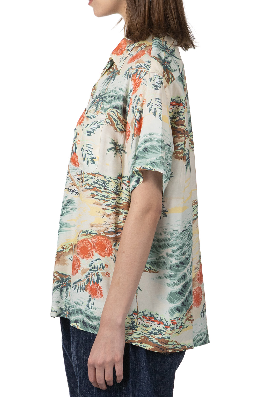 OrSlow - Hawaiian Shirt - Ecru
