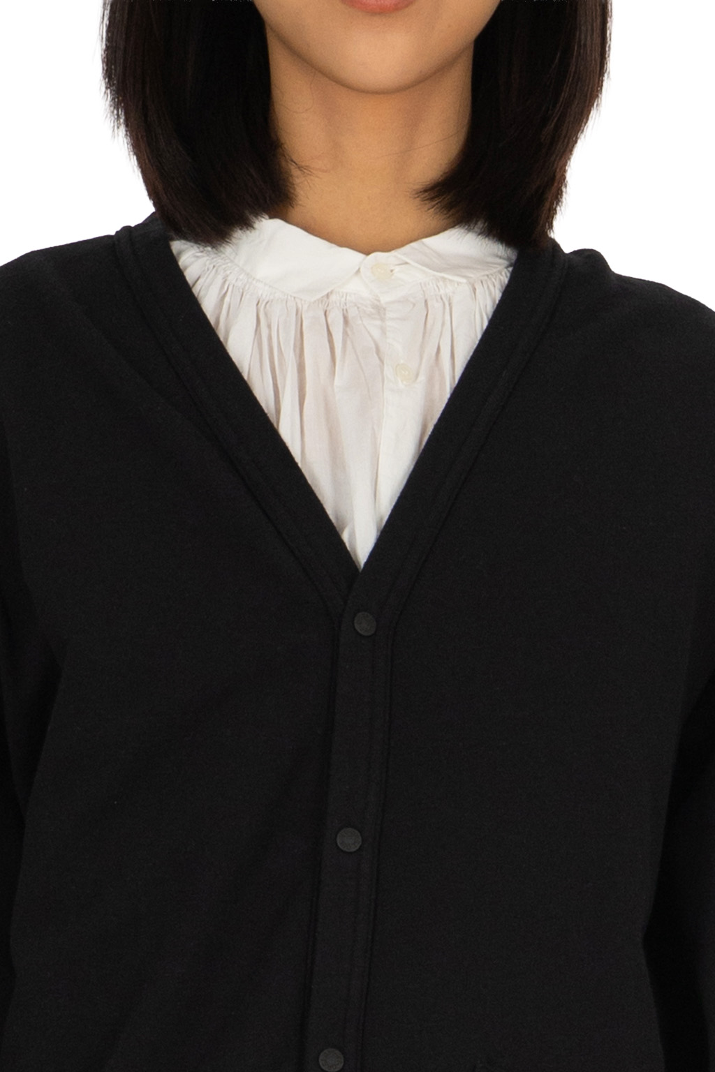 OrSlow - Light Weight French Terry Sweat Shirt Cardigan - Navy