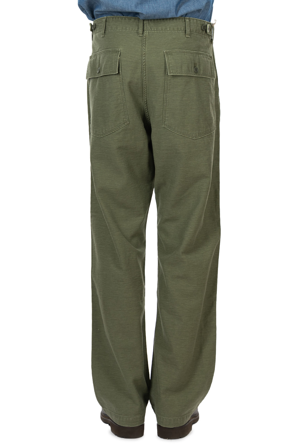 OrSlow - Real Used Wash Vintage Fit Fatigue Pants - Dark Olive Stone