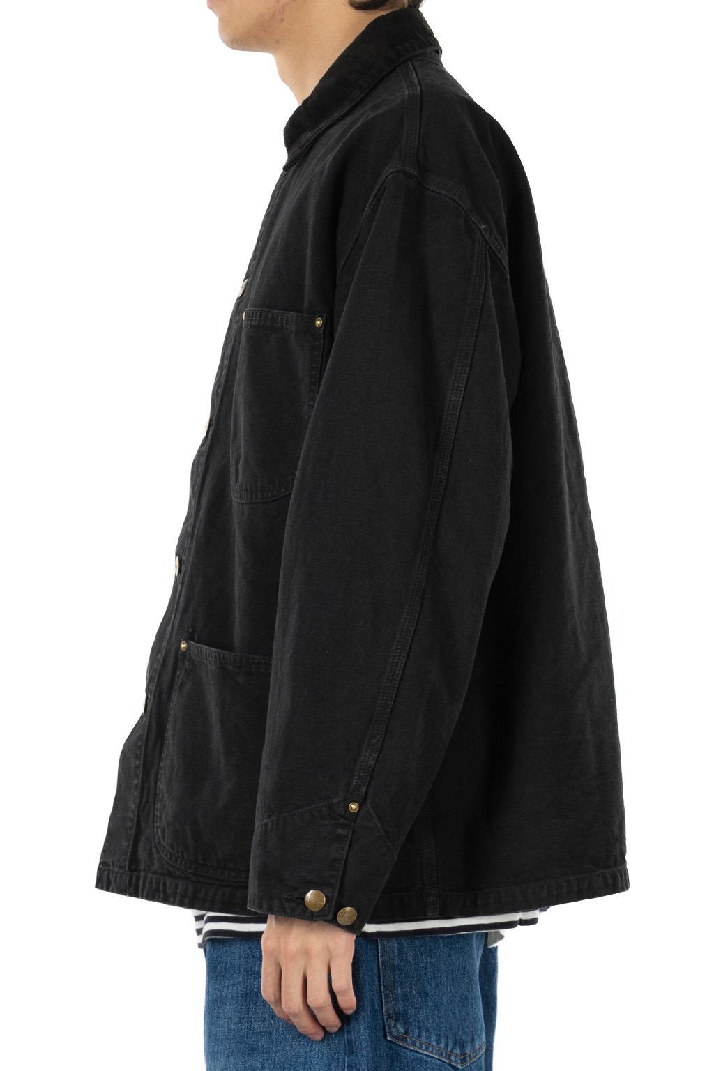 OrSlow - Relaxed Fit Oxford Coverall - Black
