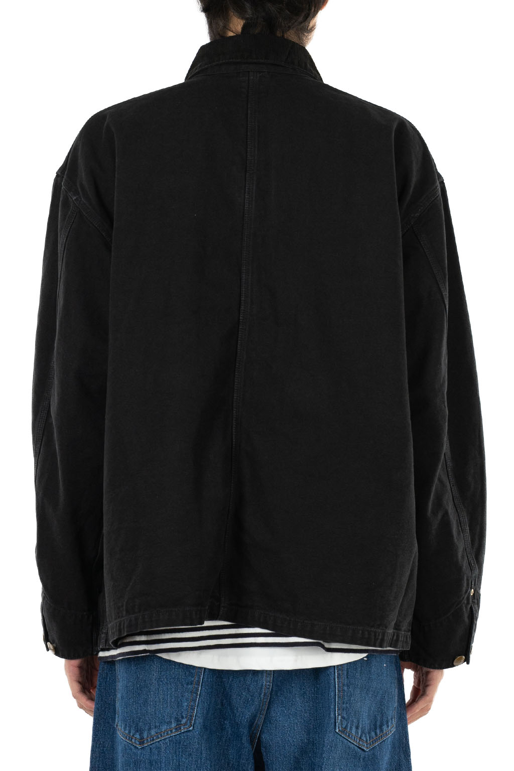 OrSlow - Relaxed Fit Oxford Coverall - Black