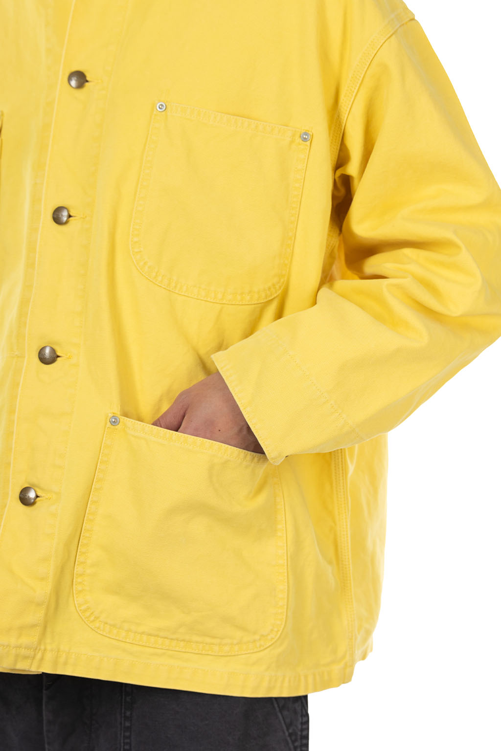 OrSlow - Relaxed Fit Oxford Coverall - Egg