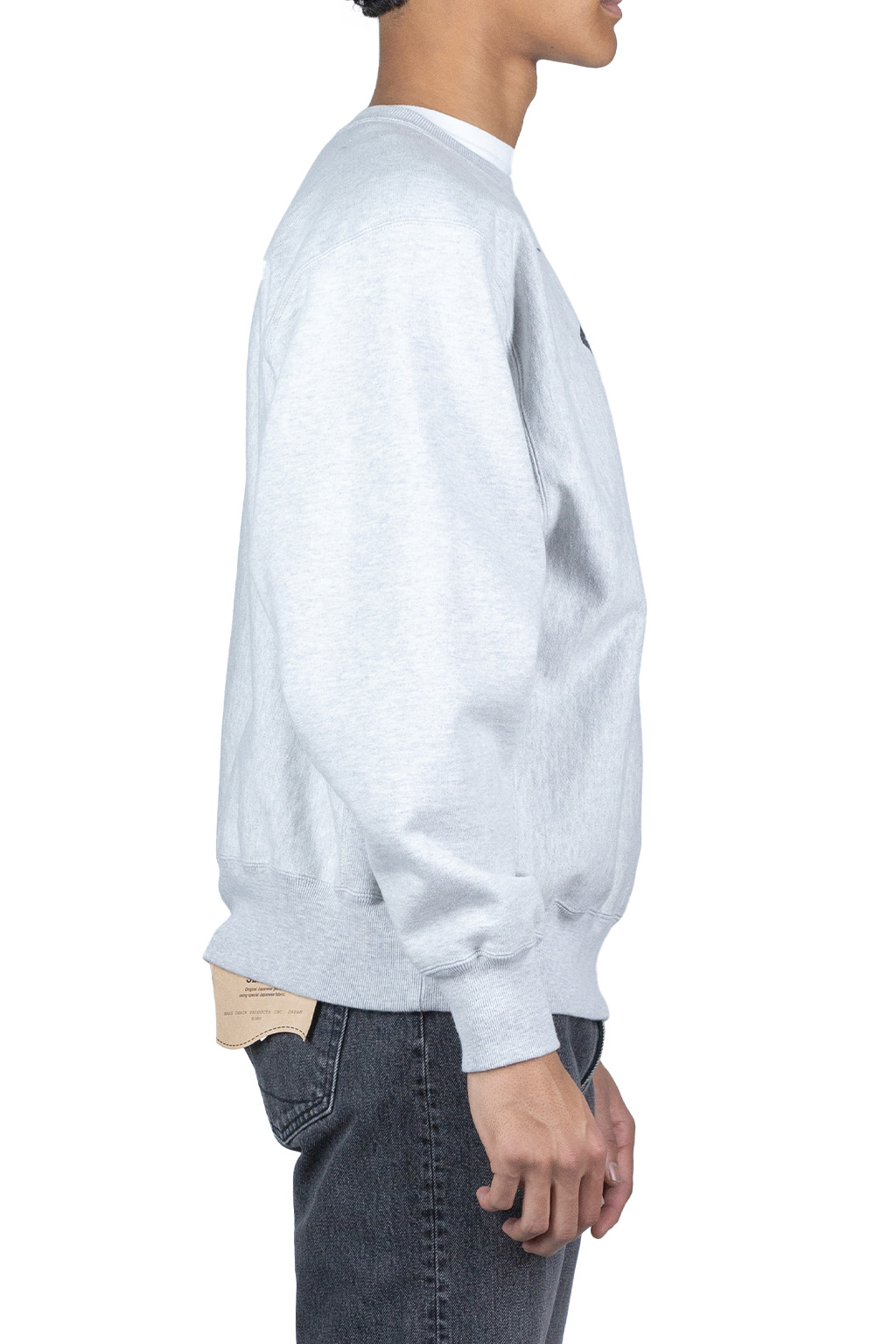 OrSlow Reverse Weave H. Weight Vintage Crew Sweat (ORSL)- Light Gray