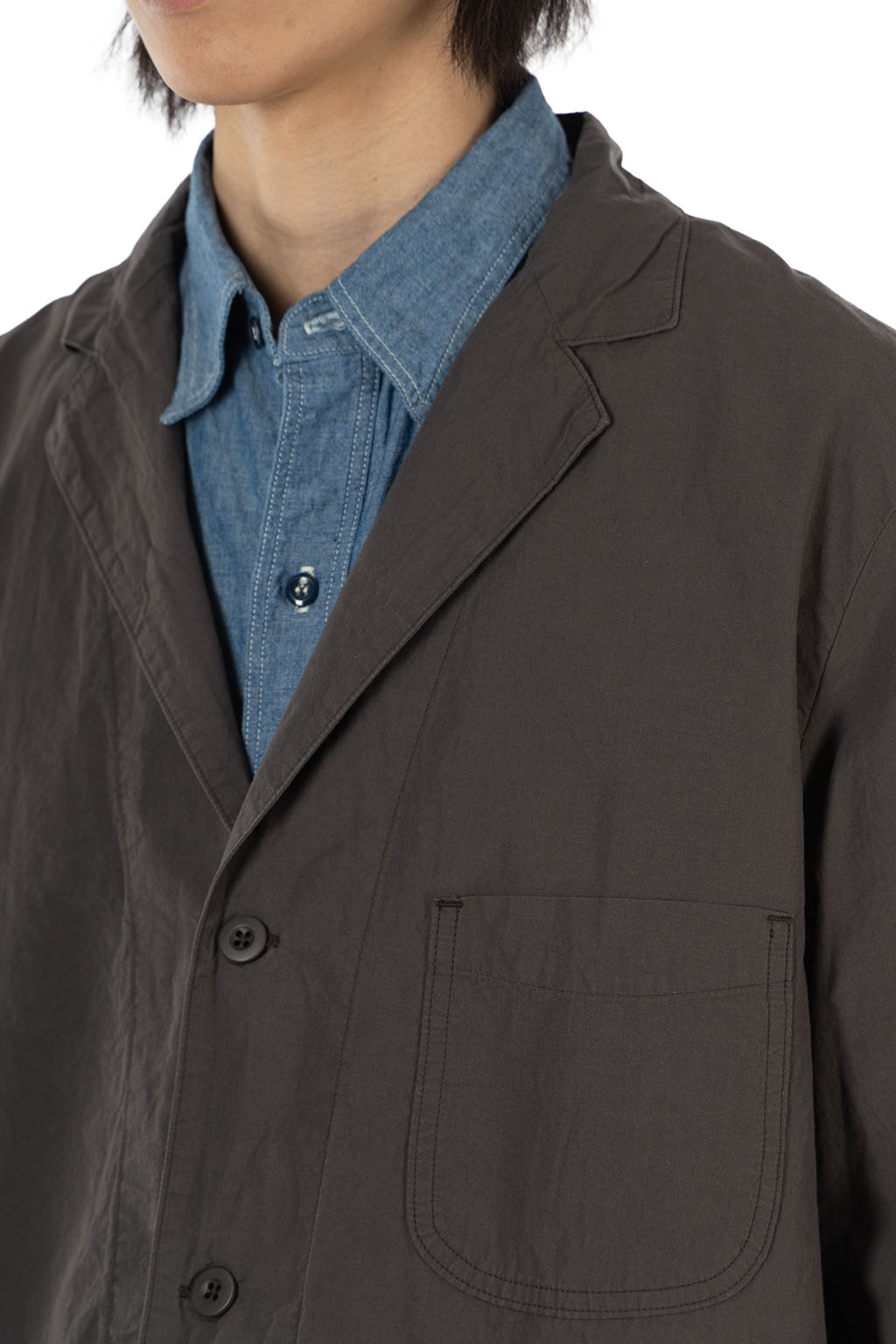 OrSlow - Simple Light Jacket - Charcoal Gray