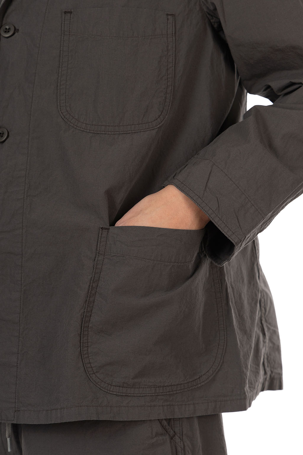 OrSlow - Simple Light Jacket - Charcoal Gray