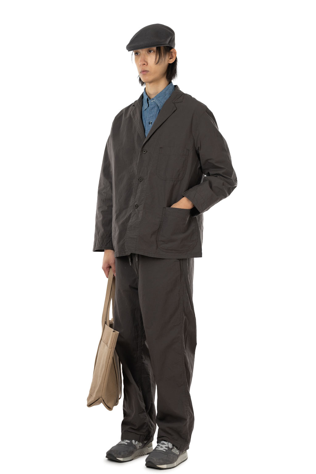 OrSlow - Simple Light Jacket - Charcoal Gray