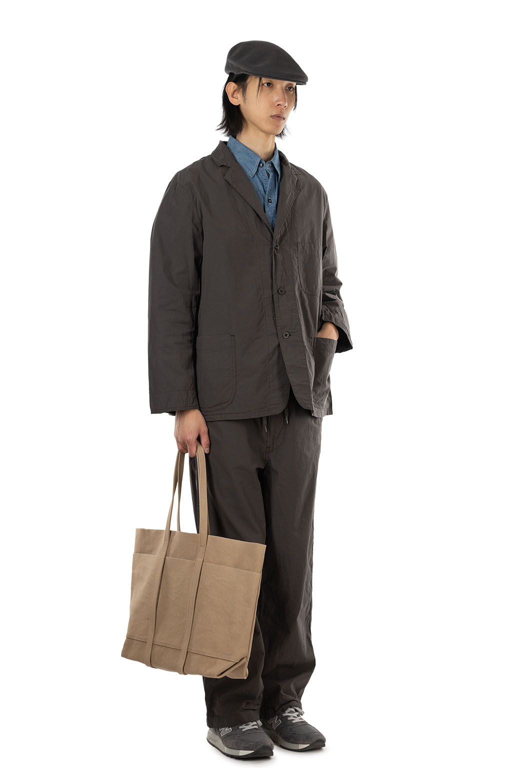 OrSlow - Simple Light Jacket - Charcoal Gray