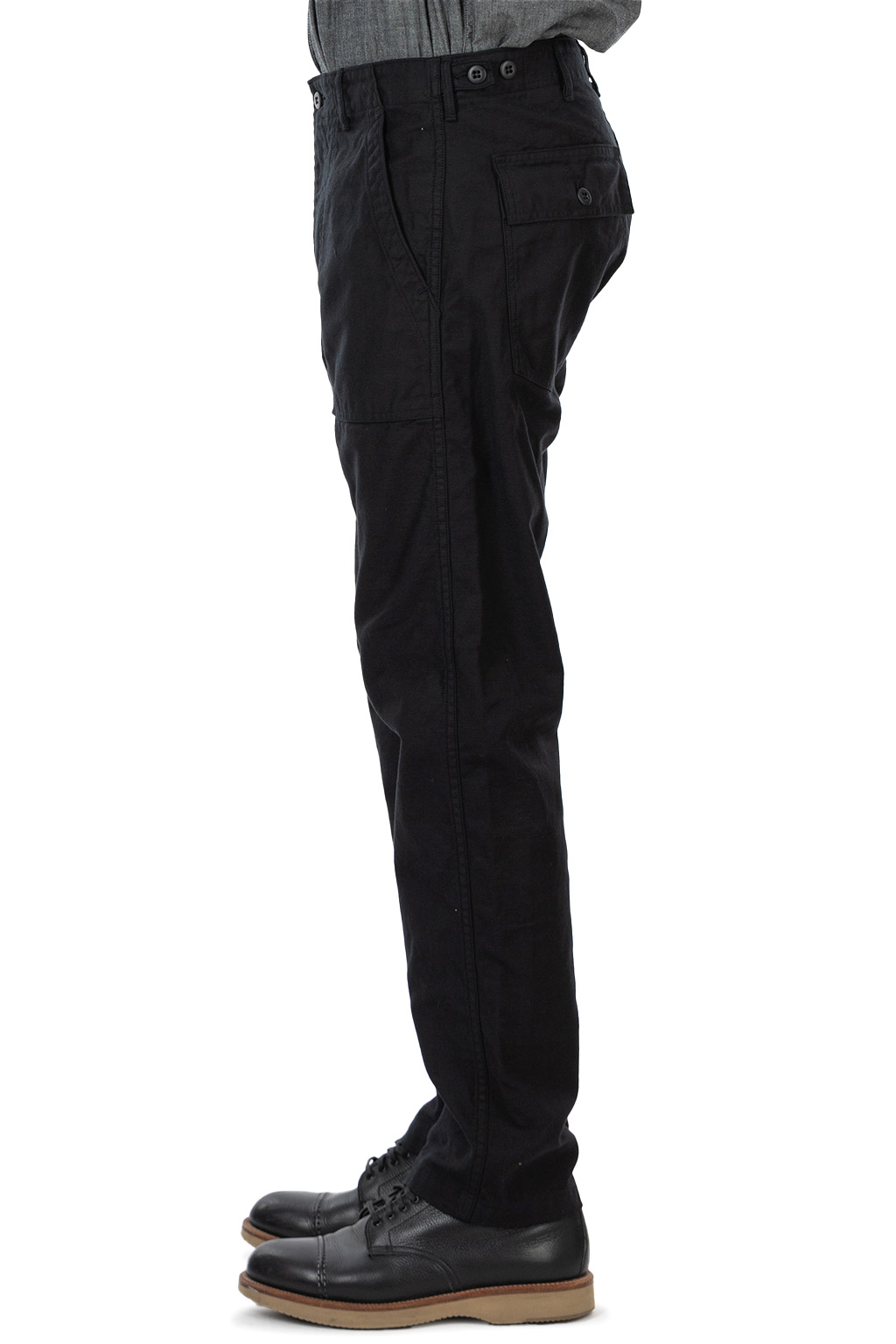 OrSlow - Slim Fit Fatigue Pants - Black
