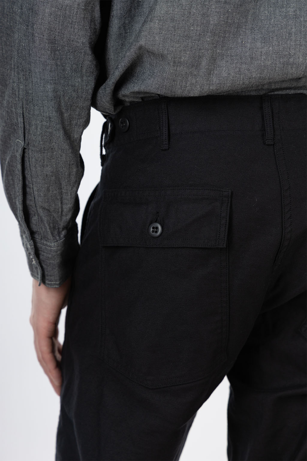 OrSlow - Slim Fit Fatigue Pants - Black