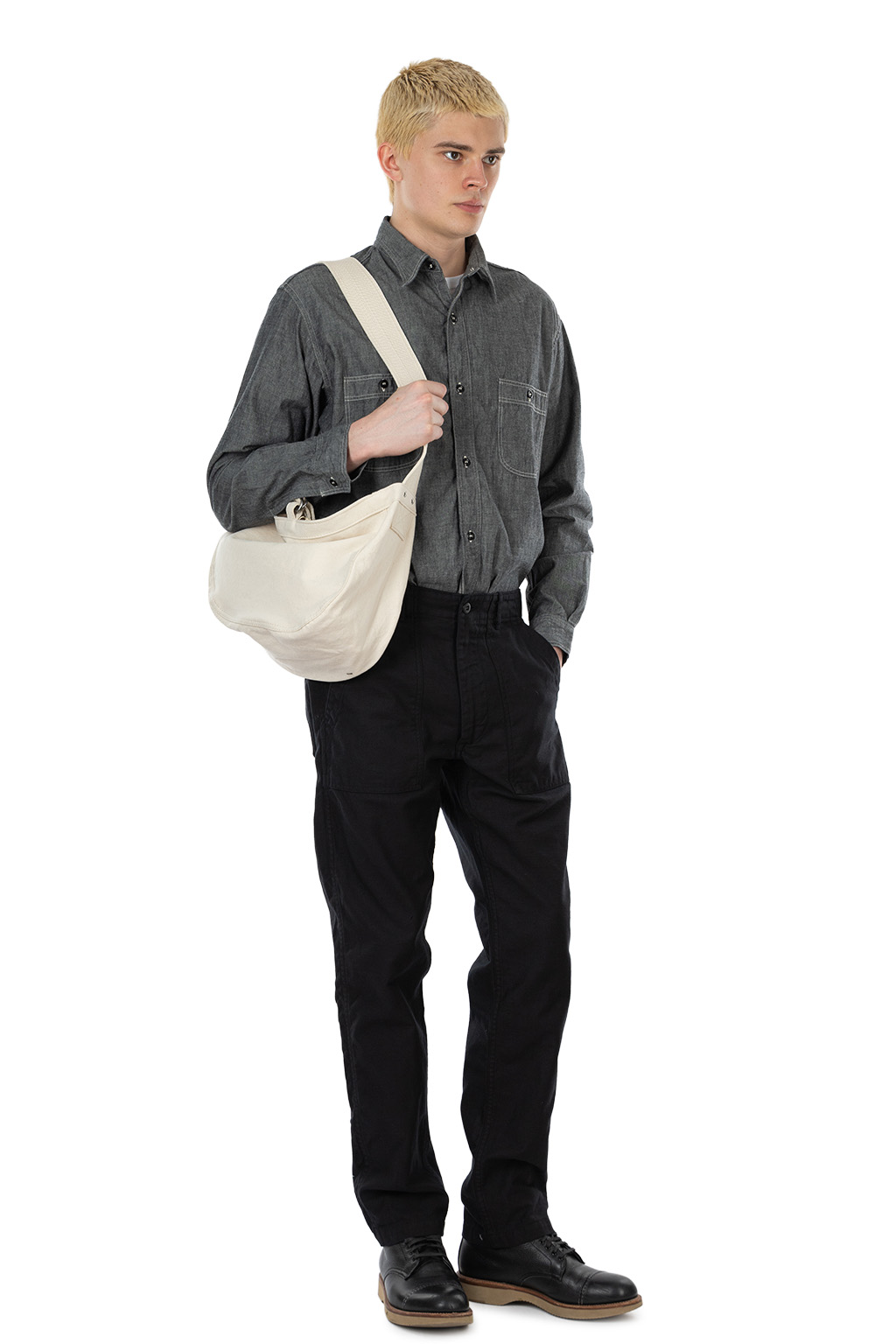 OrSlow - Slim Fit Fatigue Pants - Black