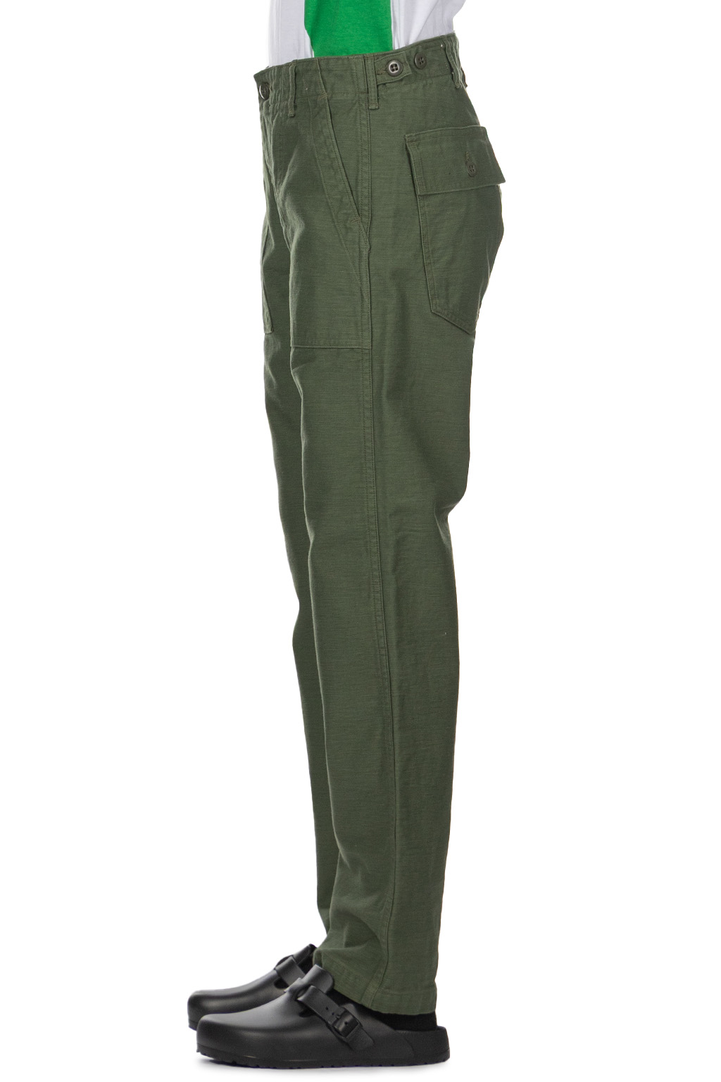 OrSlow Slim Fit Fatigue Pants - Green