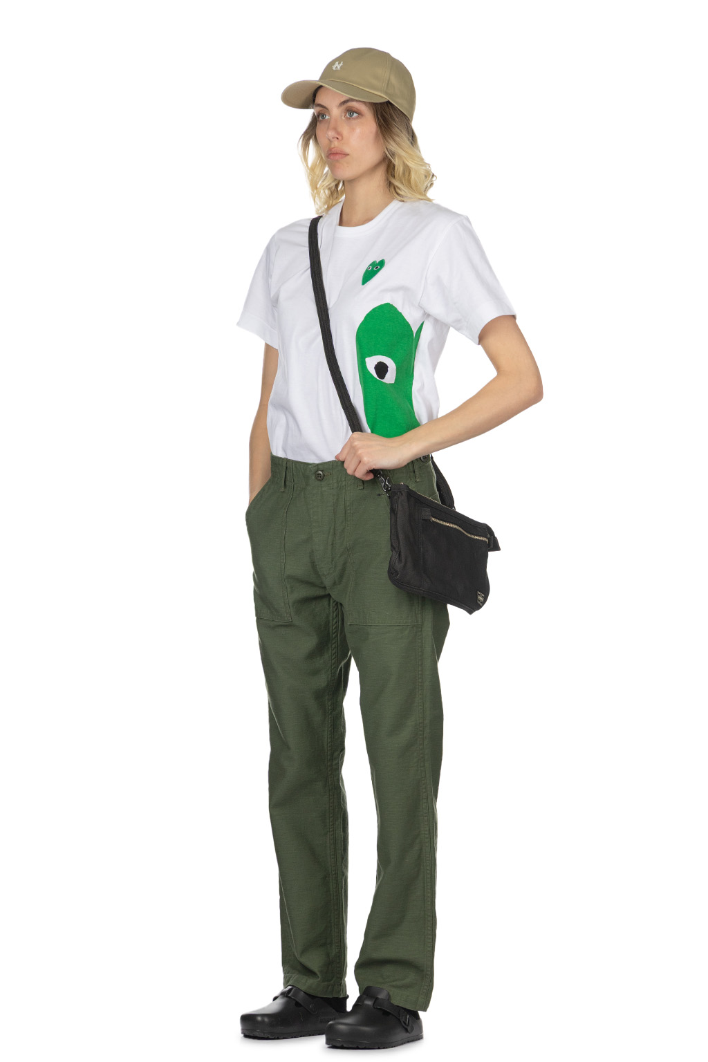 OrSlow Slim Fit Fatigue Pants - Green