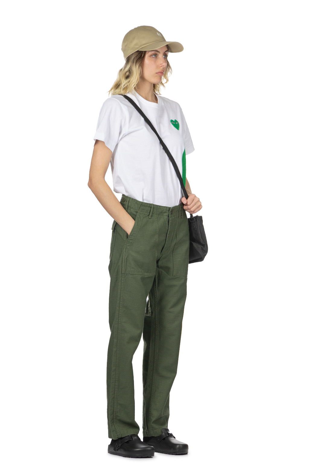 OrSlow Slim Fit Fatigue Pants - Green