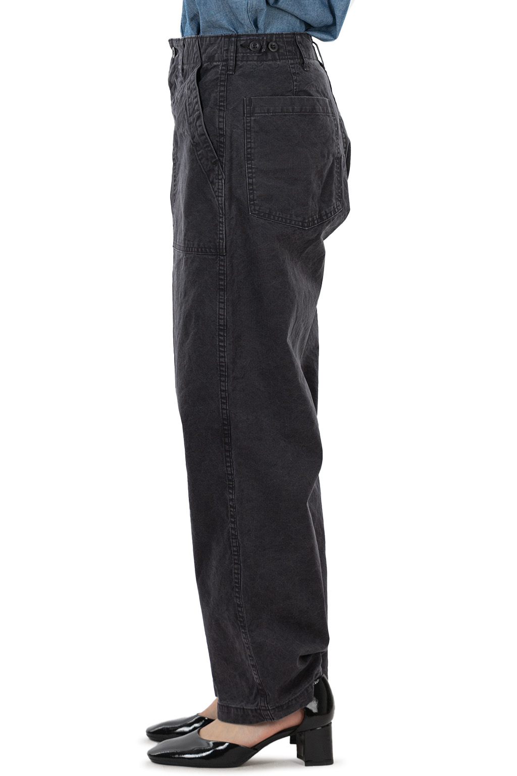 OrSlow - Summer Fatigue Pants - Black