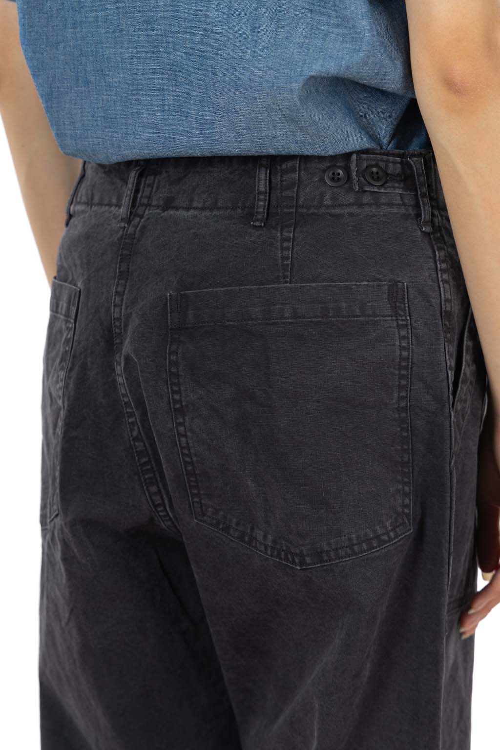 OrSlow - Summer Fatigue Pants - Black