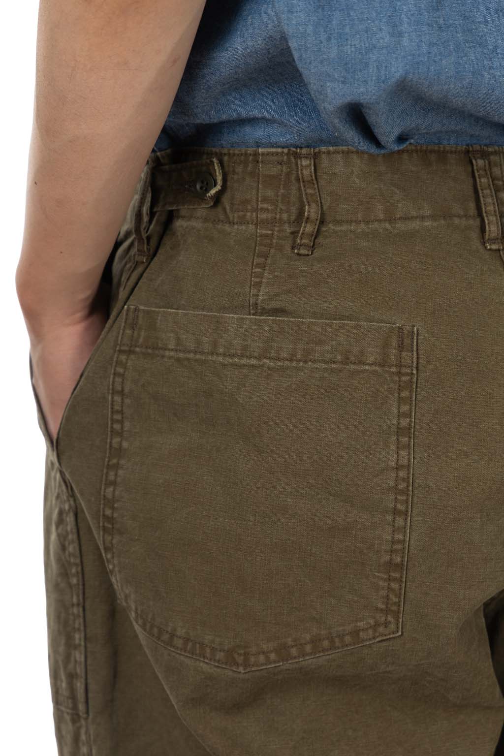 OrSlow - Summer Fatigue Pants - Olive