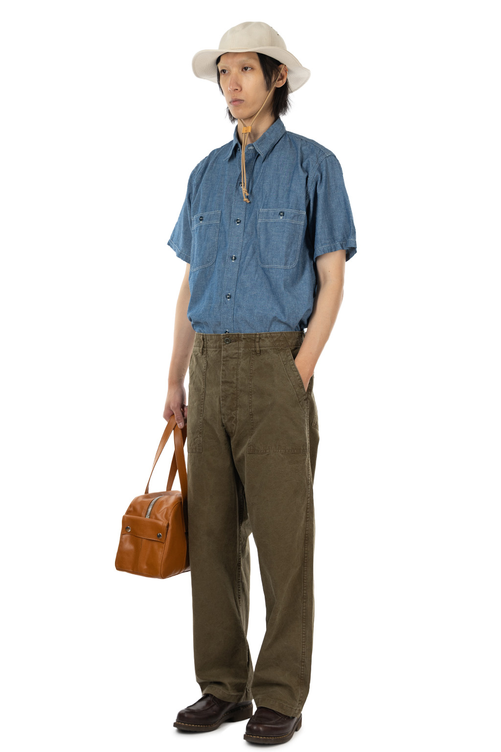 OrSlow - Summer Fatigue Pants - Olive