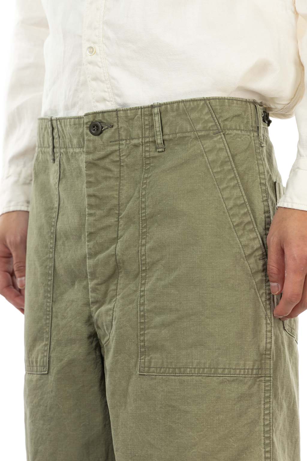 OrSlow - Summer Fit Fatigue Shorts - Green