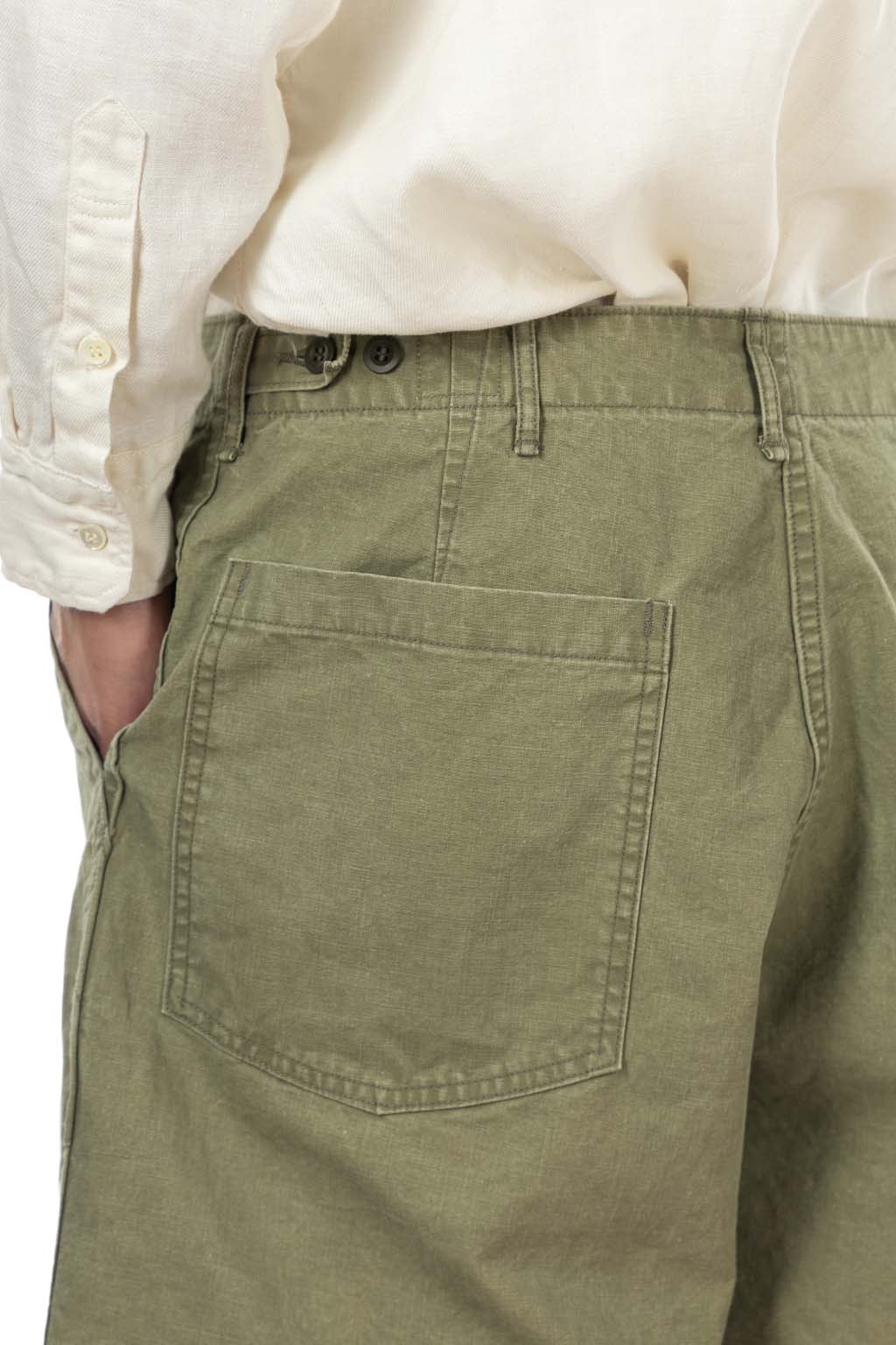 OrSlow - Summer Fit Fatigue Shorts - Green