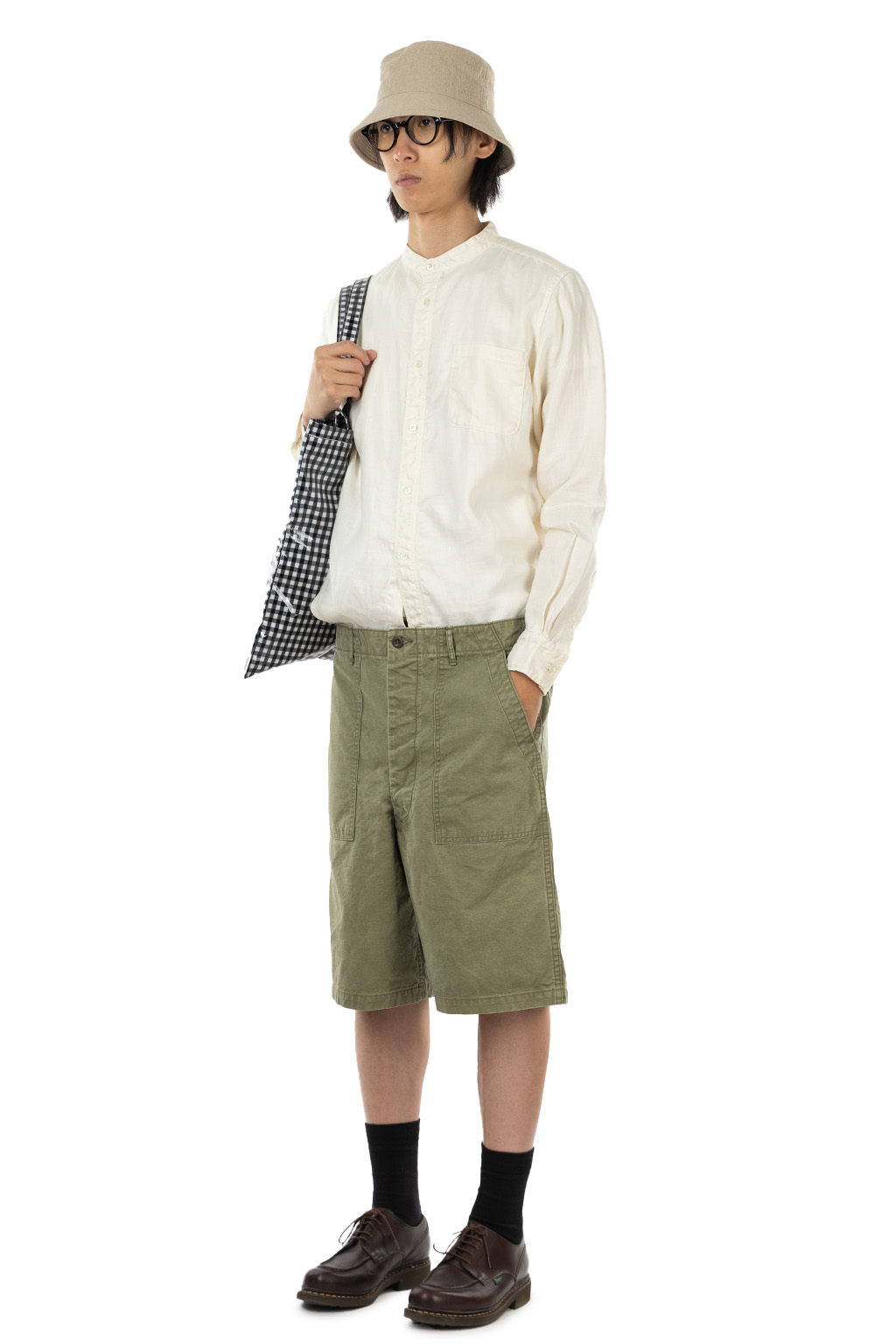 OrSlow - Summer Fit Fatigue Shorts - Green