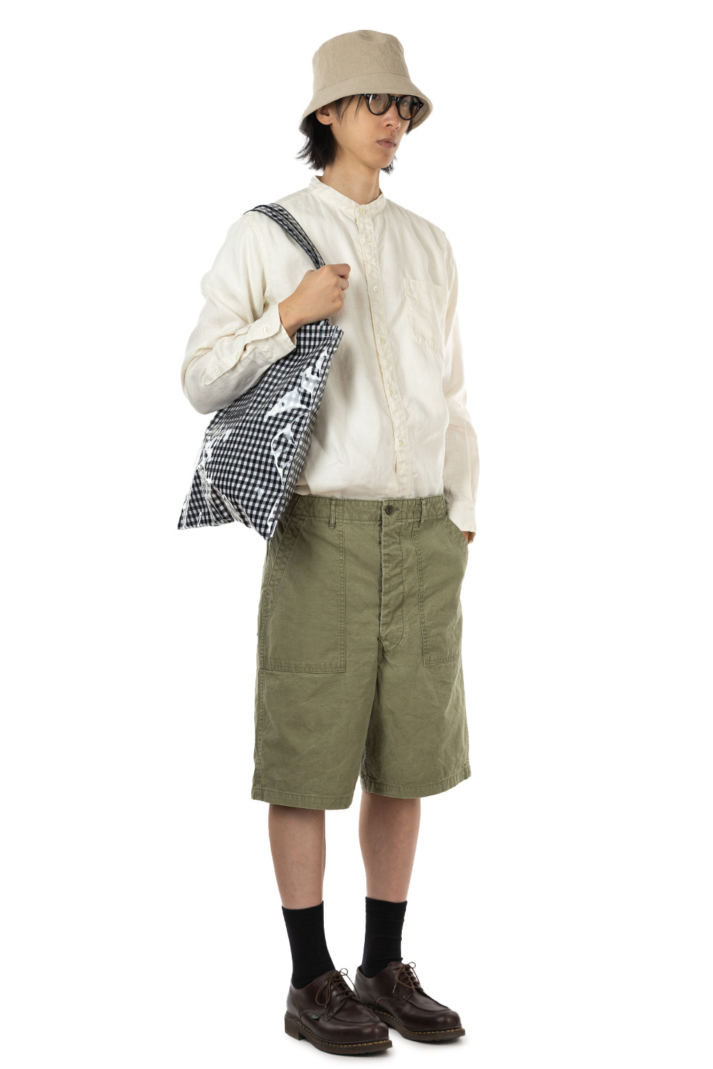 OrSlow - Summer Fit Fatigue Shorts - Green