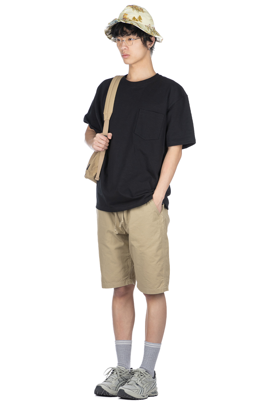 OrSlow - T-Shirt With Pocket - Black