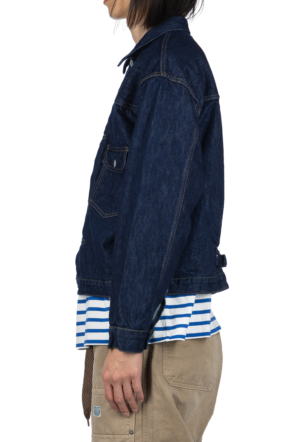 orslow | TYPE1 40'S PLEATED FRONT BLOUSE ONE WASH | Men orslow | TYPE1 40'S PLEATED FRONT BLOUSE ONE WASH | Men