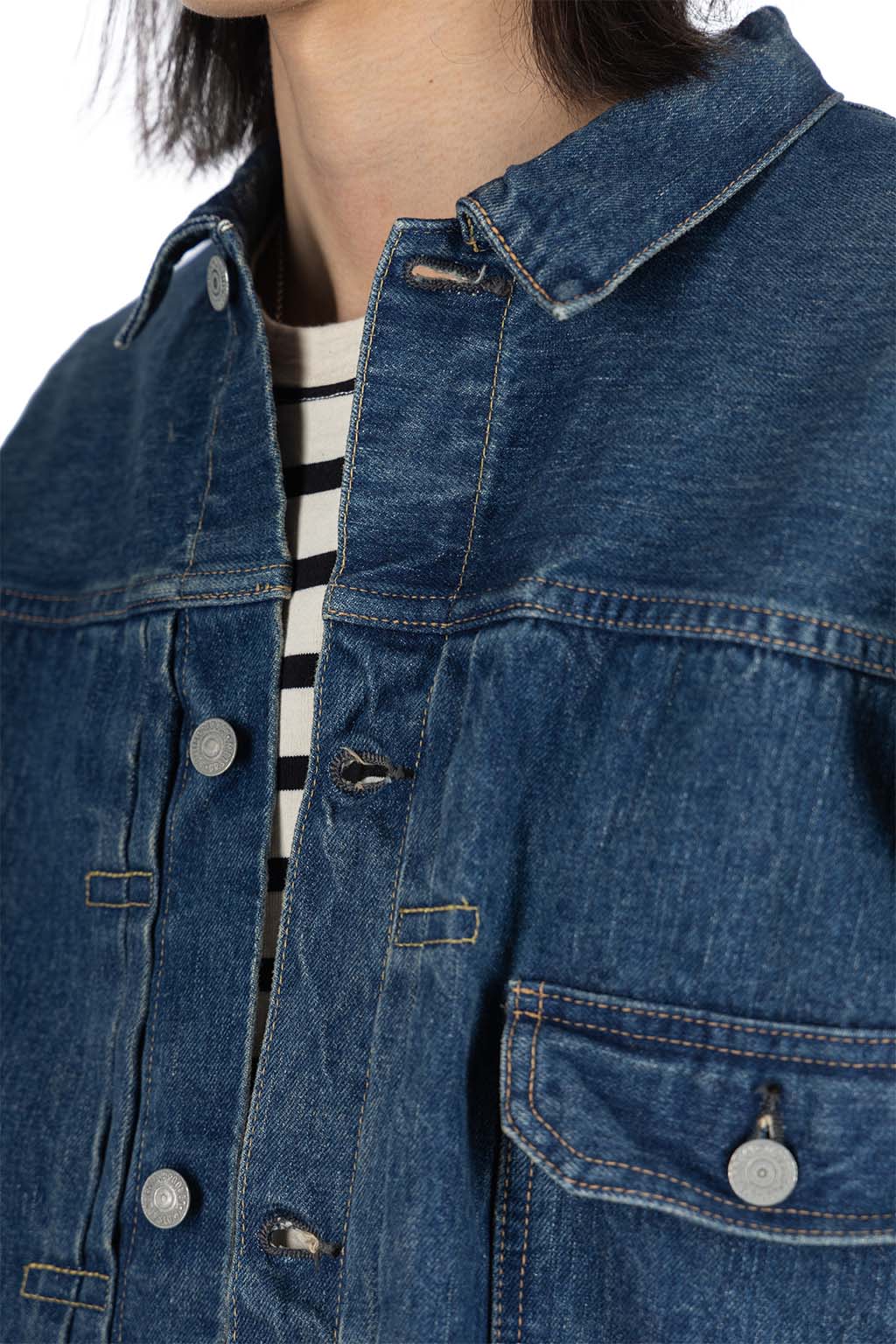 orslow | Type 1 40's Pleated Front Blouse Vintage Wash | Men orslow | Type 1 40's Pleated Front Blouse Vintage Wash | Men