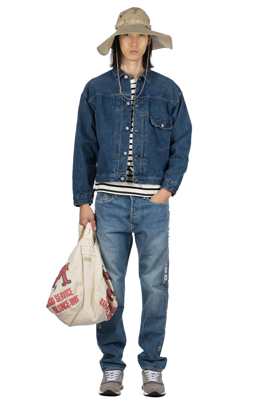 orslow | Type 1 40's Pleated Front Blouse Vintage Wash | Men orslow | Type 1 40's Pleated Front Blouse Vintage Wash | Men