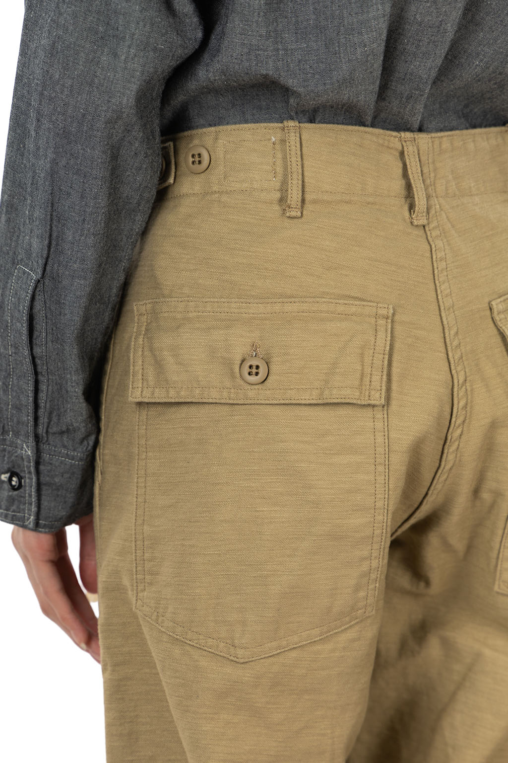 OrSlow - US Army Fatigue Pants - Regular Fit - Sand Beige