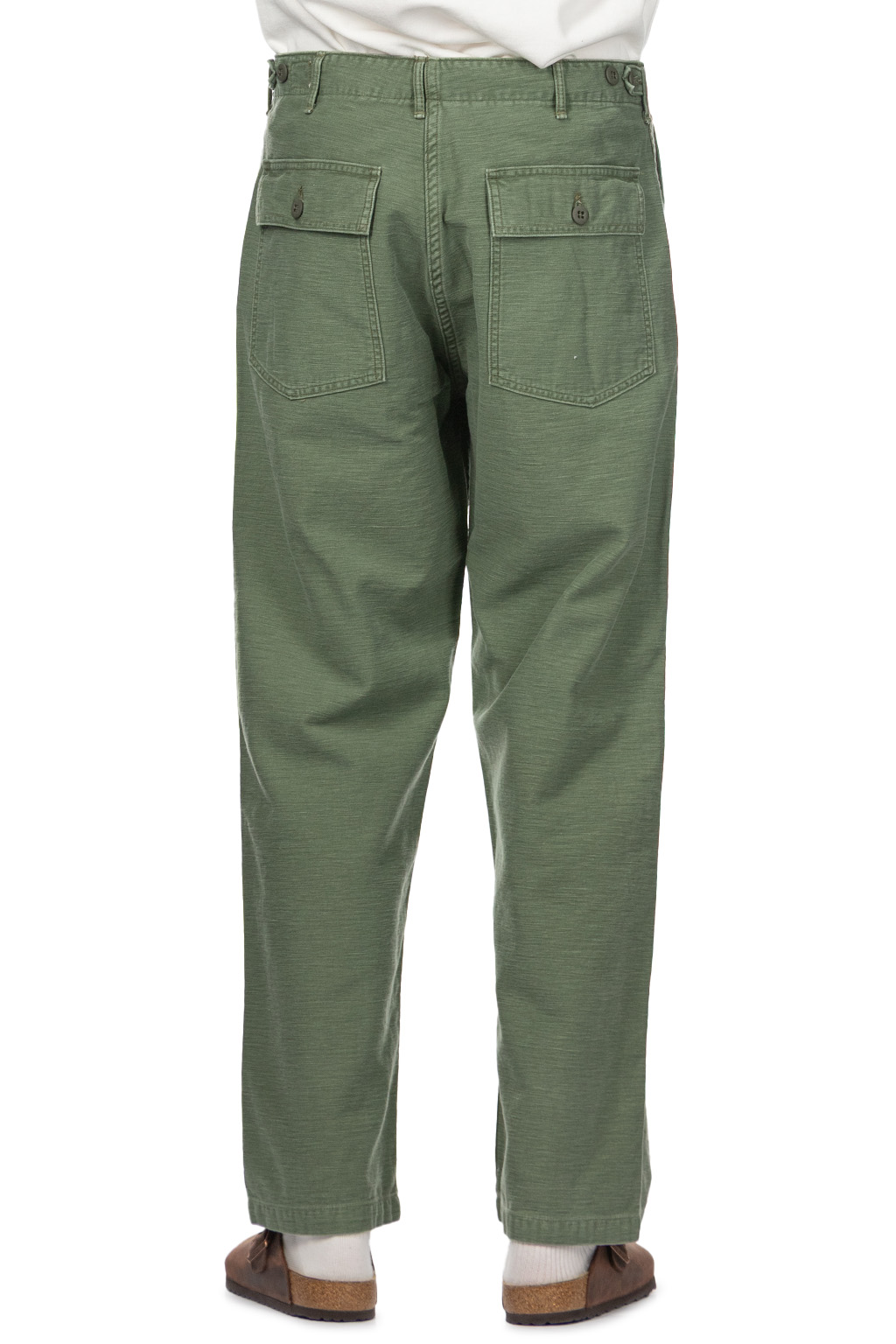 BlueButtonShop - OrSlow - OrSlow-U-S-Army-Fatigue-Pants-Used-Wash