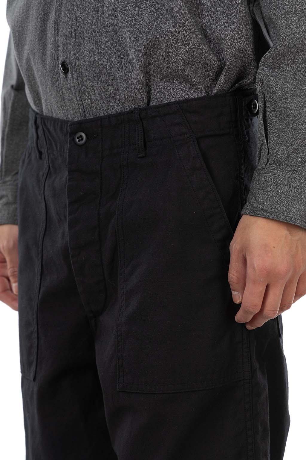 OrSlow - US Army Fatigue Pants - Regular Fit - Black
